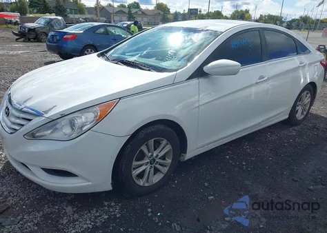 2012 Hyundai Sonata Gls z USA, uszkodzony, nr VIN 5NPEB4AC7CH409328